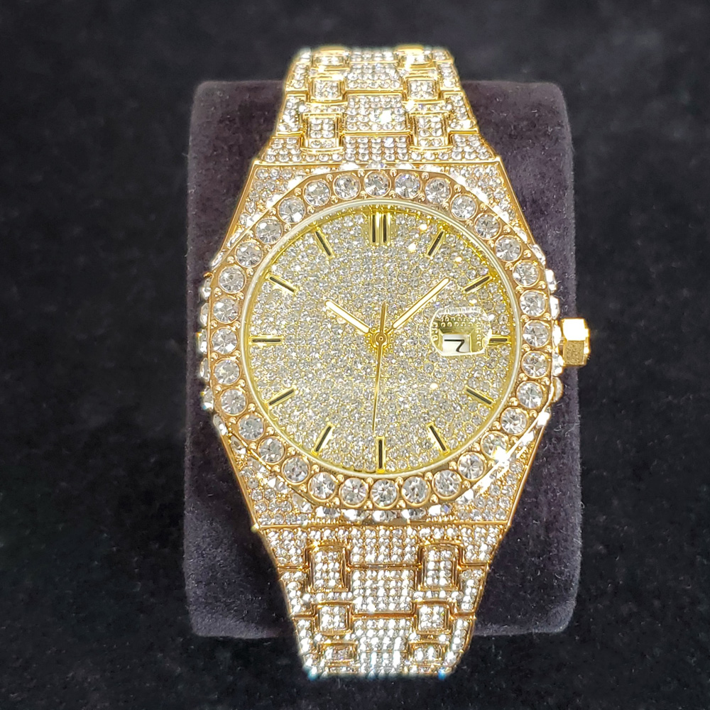 Luxury Watch Iceberg - Luksusowe złote zegarki z diamentami dla