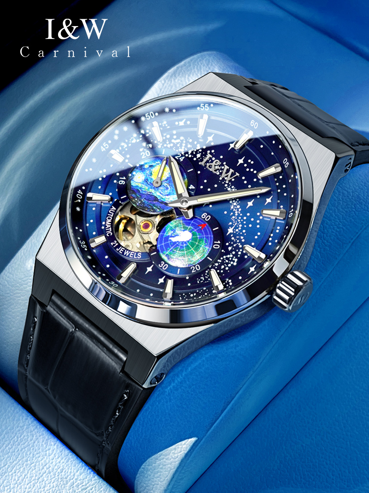 Luxury Watch Second Hand - KARNAWAŁ Nowy zegarek automatyczny z mechanizmem