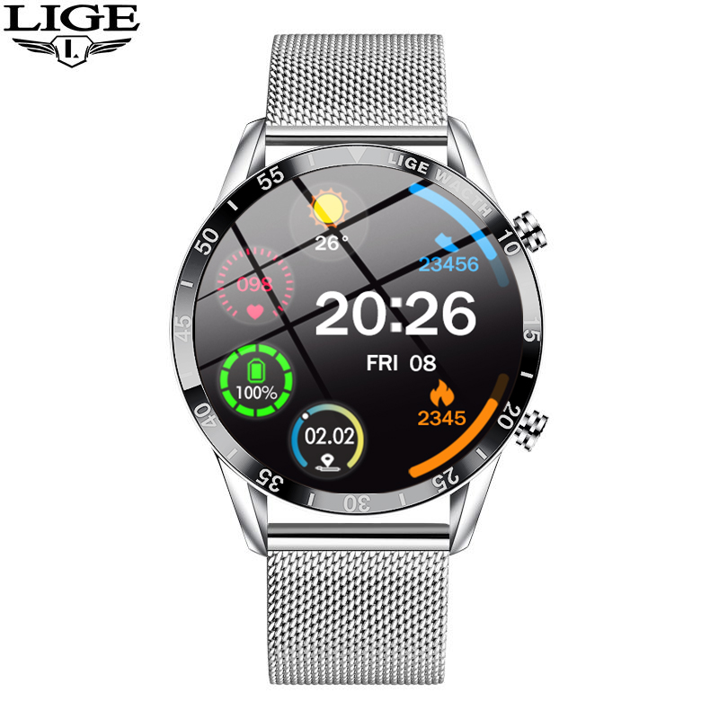 Luxury Watch In The World - LIGE 2026 Smartwatch Luksusowy Sportowy Monitor