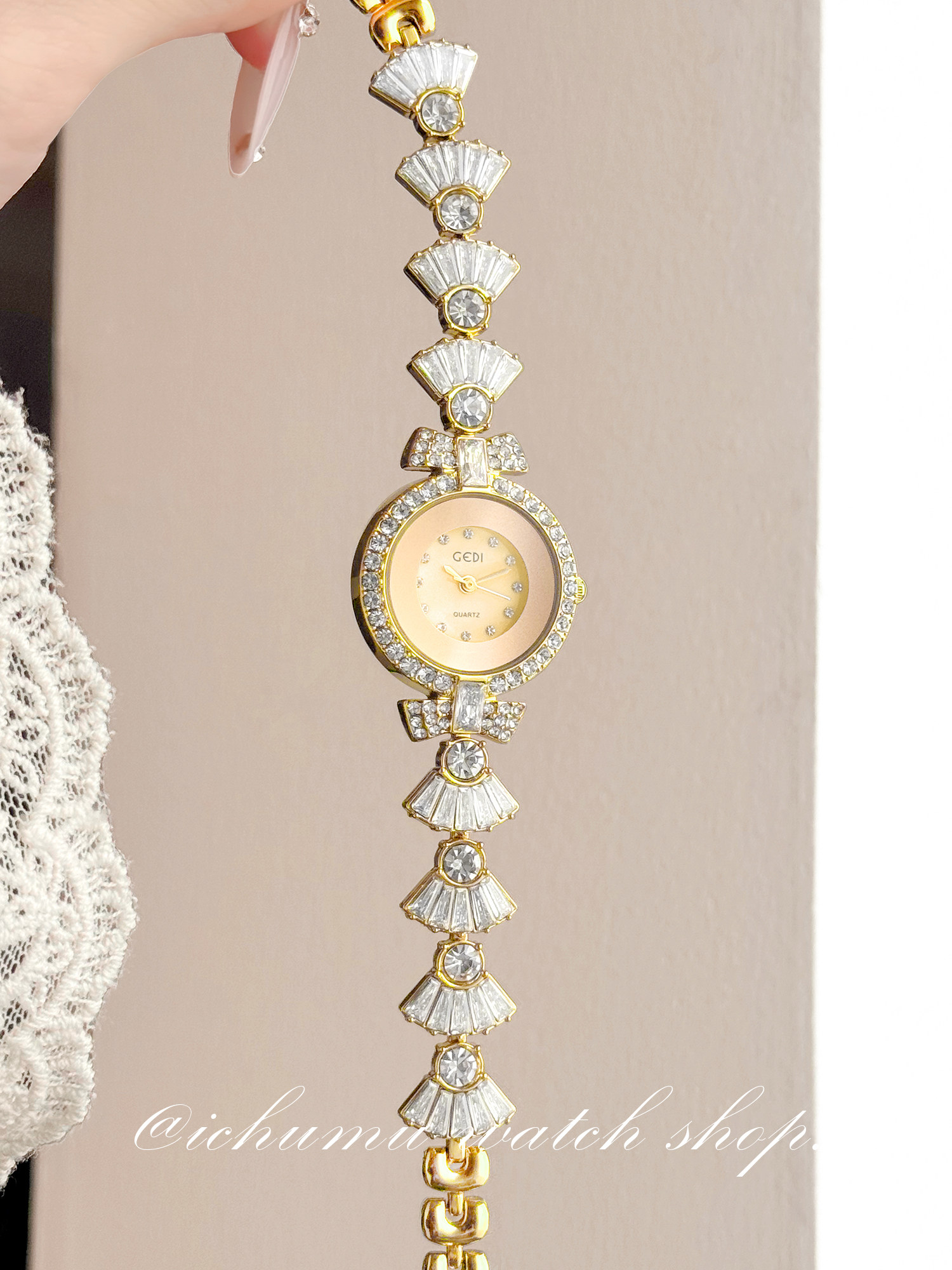 Luxury Watch & Jewellery - Zegarek damski Mermaid, lekki luksus, niszowy,