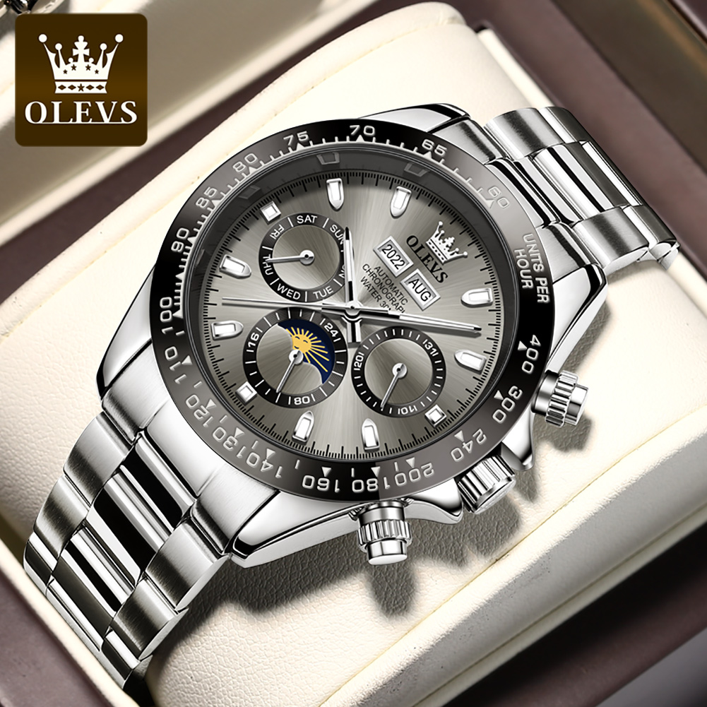 Luxury Watch On Sale - OLEVS 6654 luksusowy męski zegarek chronograf