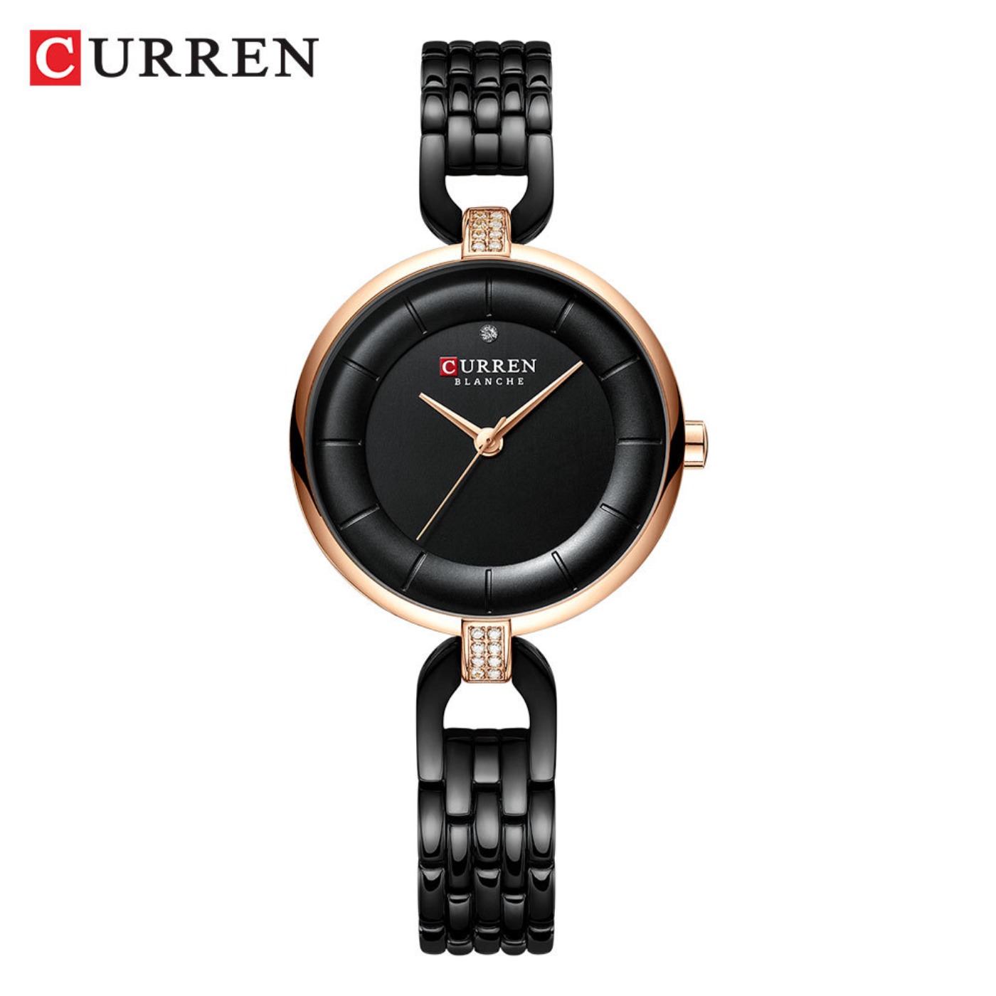 Luxury Watch & Jewellery - Damski zegarek CURREN, luksusowa marka, modny,