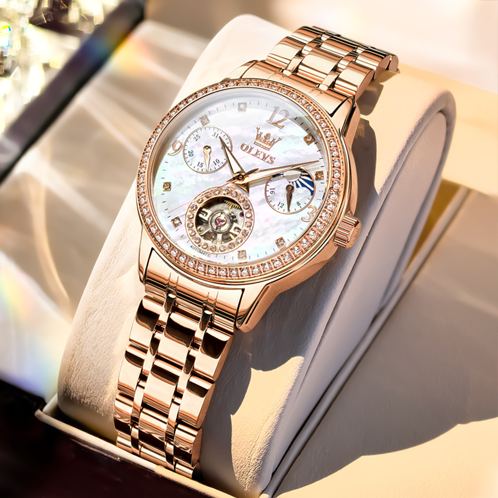 Luxury Watch & Jewellery - Zegarki damskie OLEVS, luksusowa marka, modna