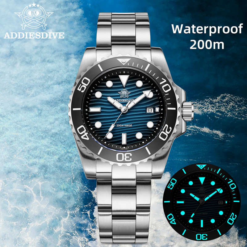 Luxury Watch Quality - ADDIESDIVE Męski Zegarek Kwarcowy 2115 z