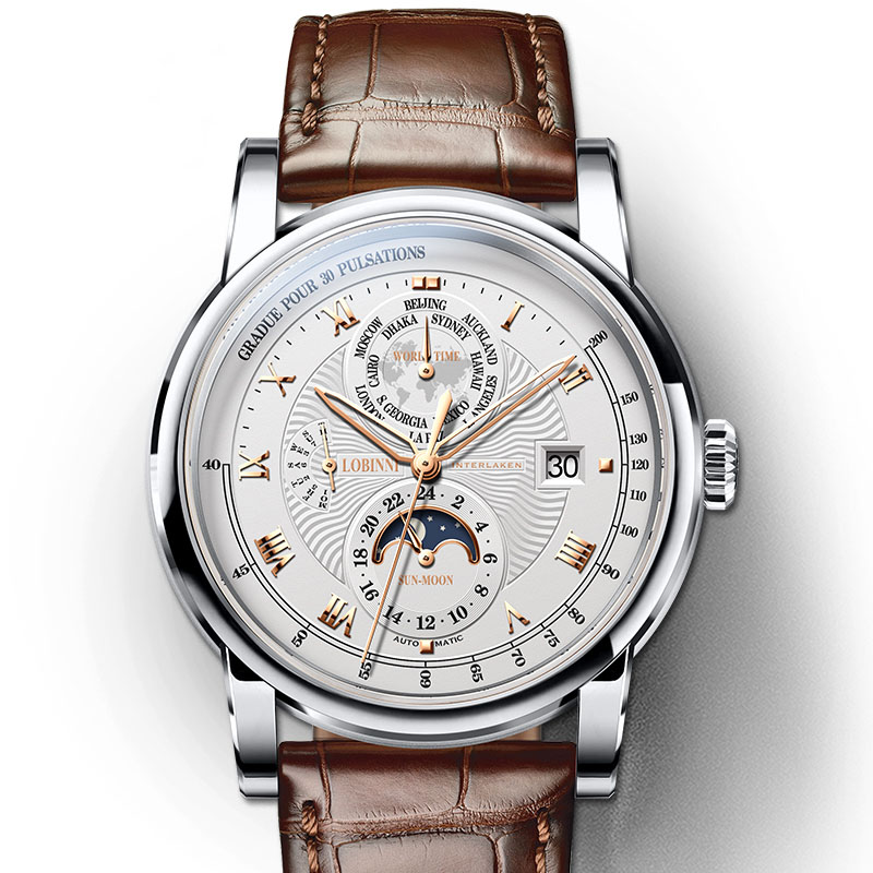 LOBINNI Męski Zegarek Automaty – Luxury Watch In The World recenzja i cena