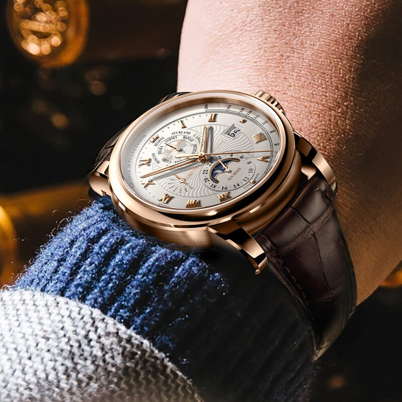 LOBINNI Męski Zegarek Automaty – Luxury Watch In The World recenzja i cena