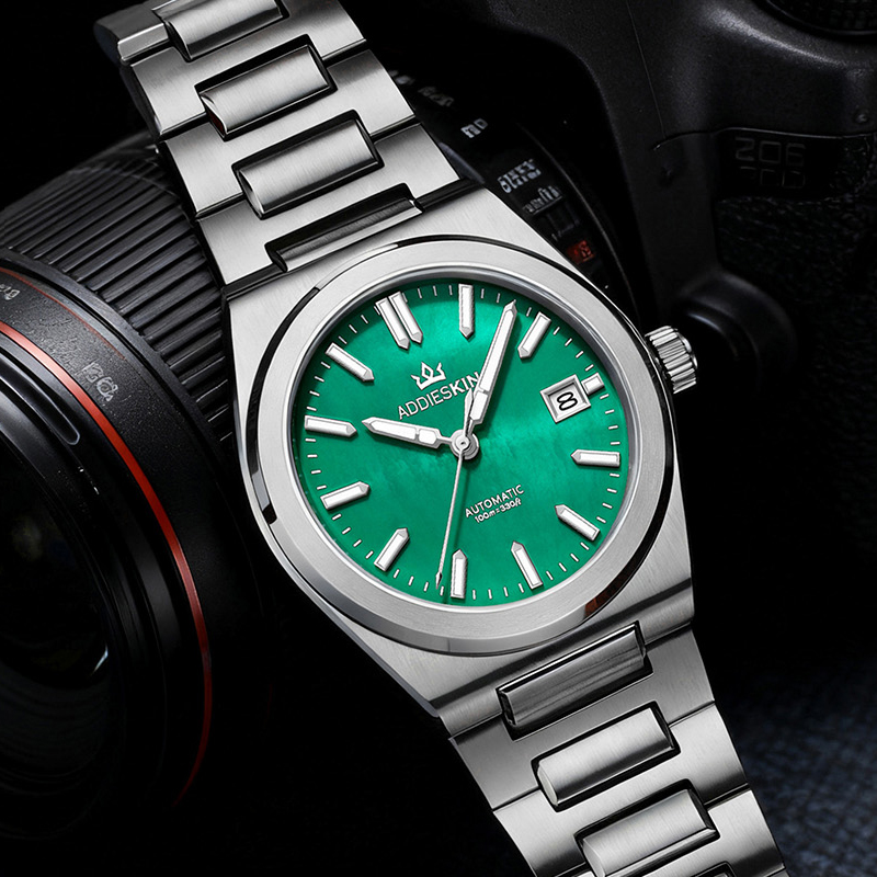 ADDIESKIN K008 Zielony Zegarek – Luxury Watch Second Hand recenzja i cena