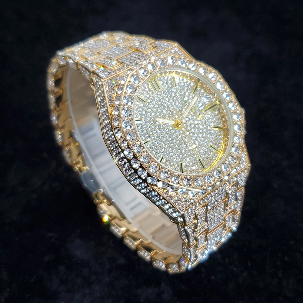 Luksusowe złote zegarki z diam – Luxury Watch Iceberg recenzja i cena