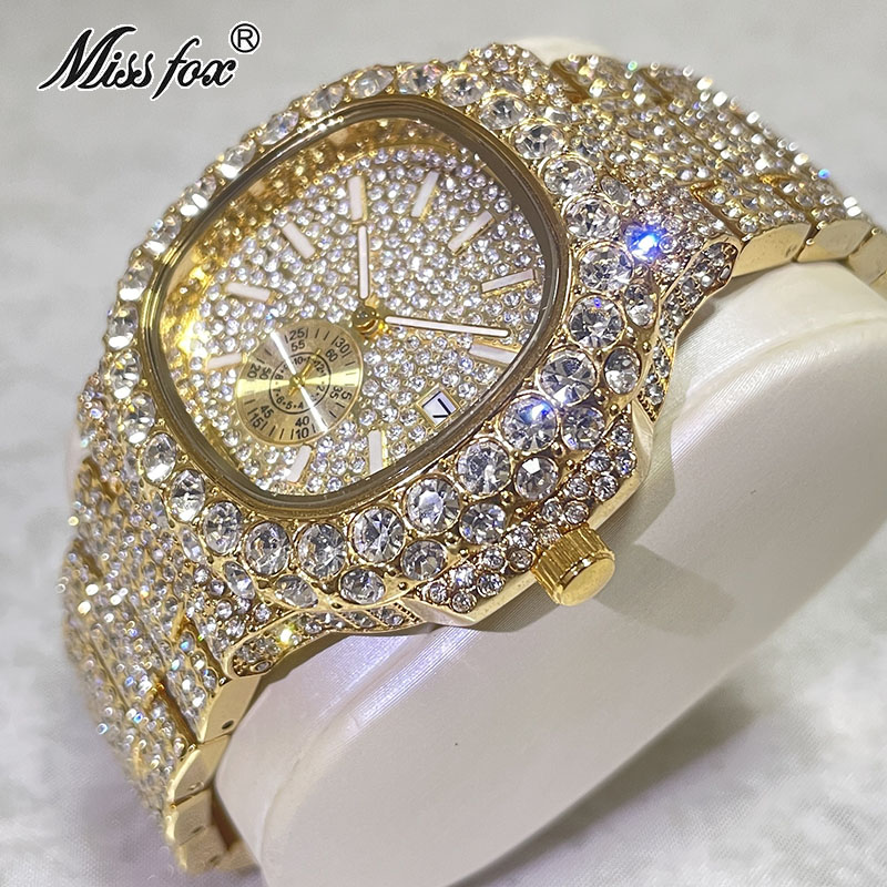 Hip Hop Brand MISSFOX Fashion  – Luxury Watch Iceberg recenzja i cena