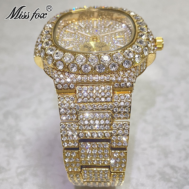 Hip Hop Brand MISSFOX Fashion  – Luxury Watch Iceberg recenzja i cena