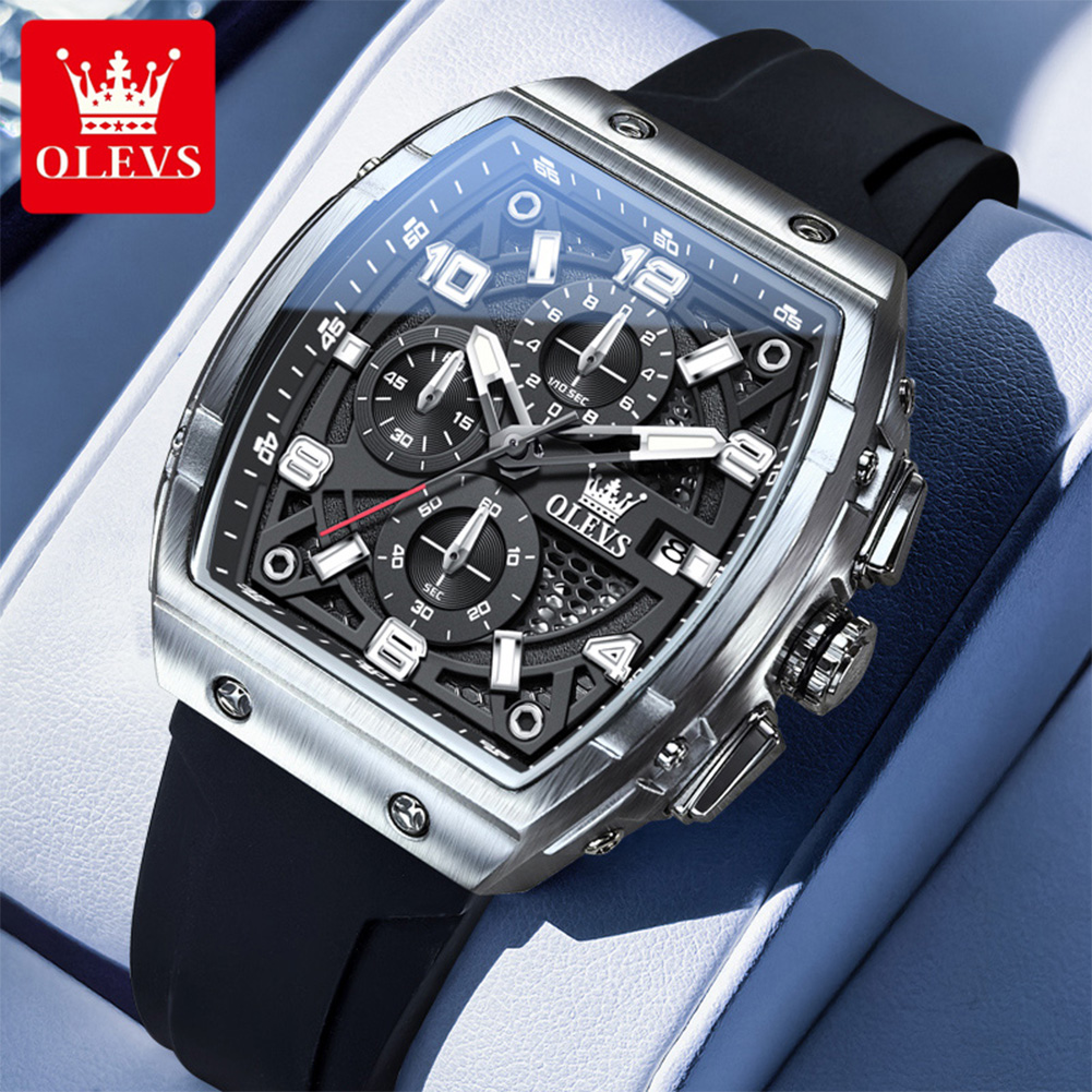 OLEVS Męskie Zegarki 2976 Luks – Luxury Watch Mockup recenzja i cena