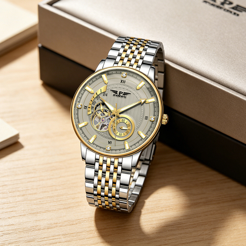 Zegarek męski PINDU Luxury, vi – Luxury Watch Second Hand recenzja i cena