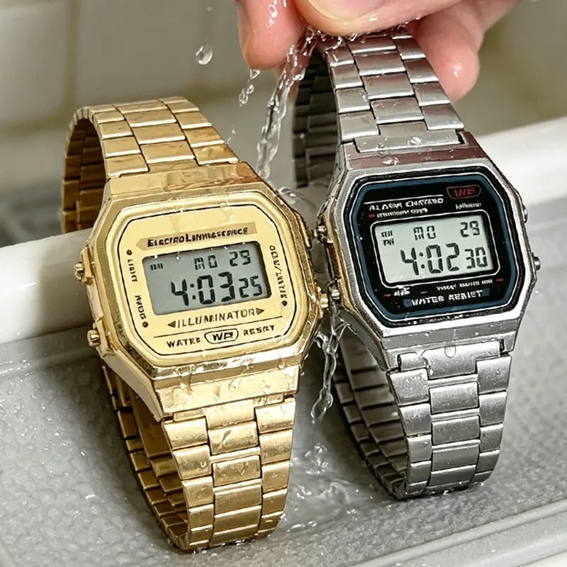 Luksusowe zegarki F91W ze stal – Luxury Watch Market recenzja i cena