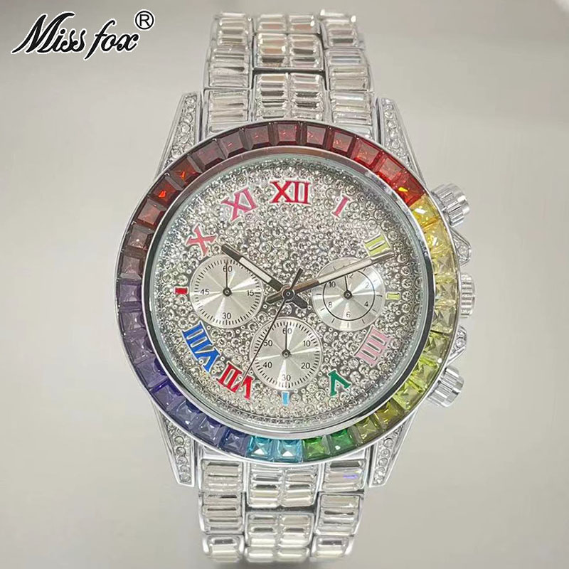 MISSFOX luksusowe Iced zegarek – Luxury Watch Iceberg recenzja i cena