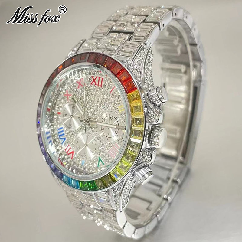 MISSFOX luksusowe Iced zegarek – Luxury Watch Iceberg recenzja i cena