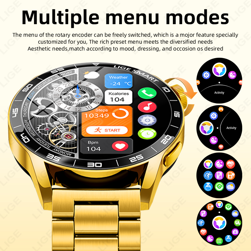 LIGE Luksusowy Smartwatch Dla  – Luxury Watch In The World recenzja i cena