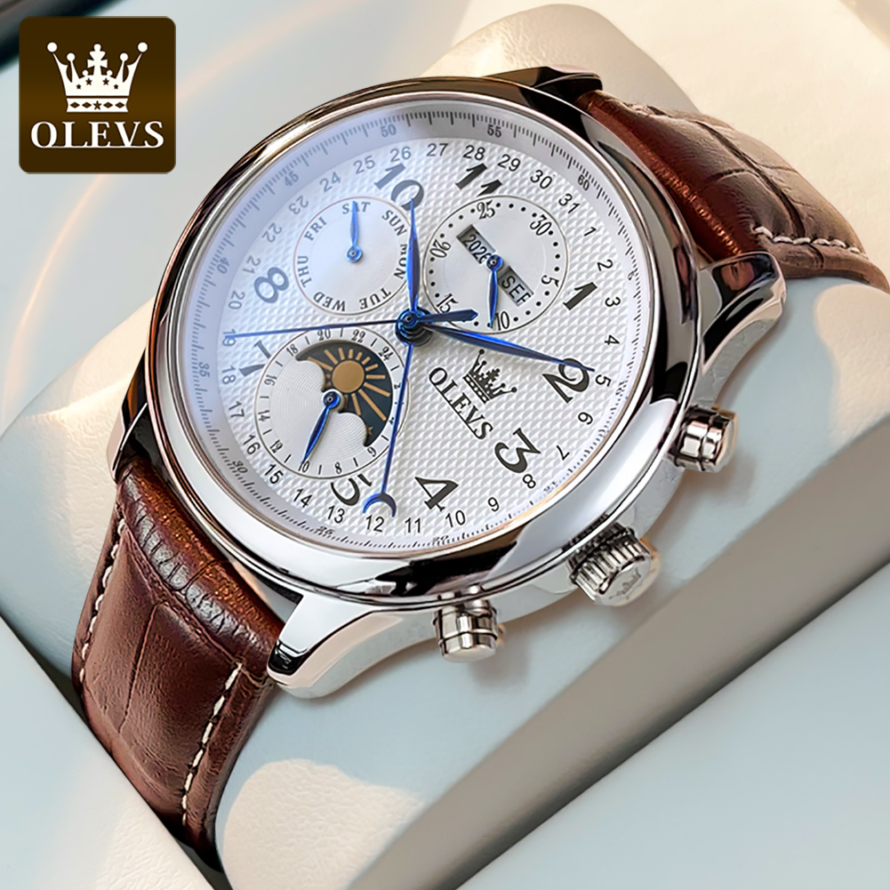 Zegarki męskie OLEVS 6667 z fa – Luxury Watch On Sale recenzja i cena