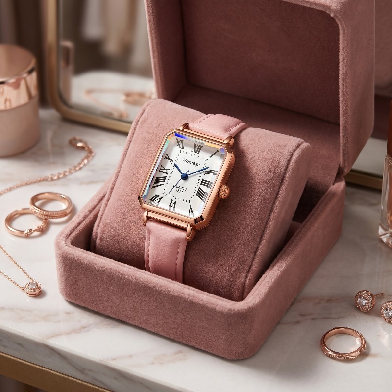 Modne prostokątne zegarki kwar – Luxury Watch For Sale recenzja i cena