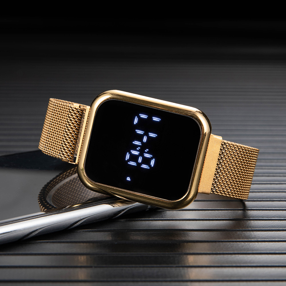 Modne prostokątne zegarki cyfr – Luxury Watch Market recenzja i cena