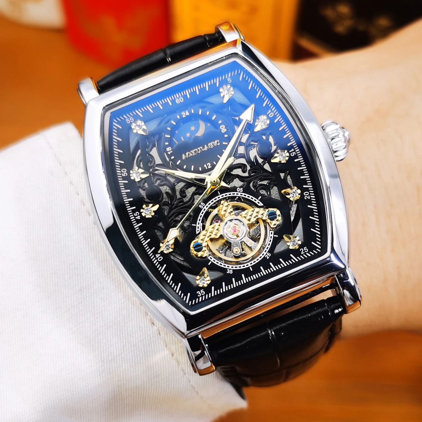 AOKULASIC Tourbillon Iced Out  – Luxury Watch Iceberg recenzja i cena