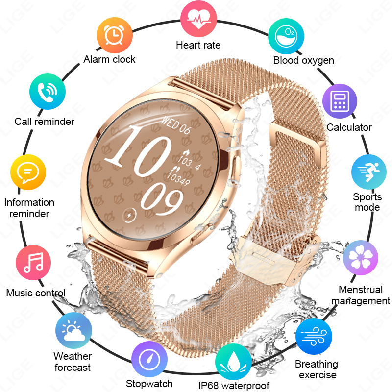 LIGE Luksusowy Smartwatch Dams – Luxury Watch In The World recenzja i cena