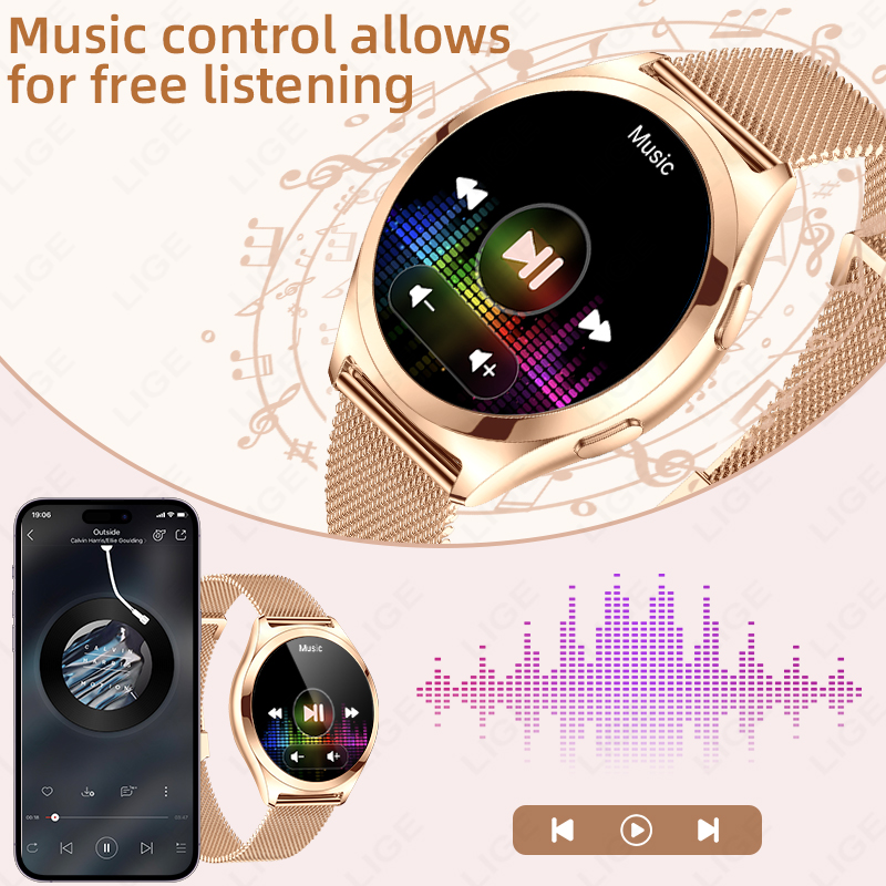 LIGE Luksusowy Smartwatch Dams – Luxury Watch In The World recenzja i cena