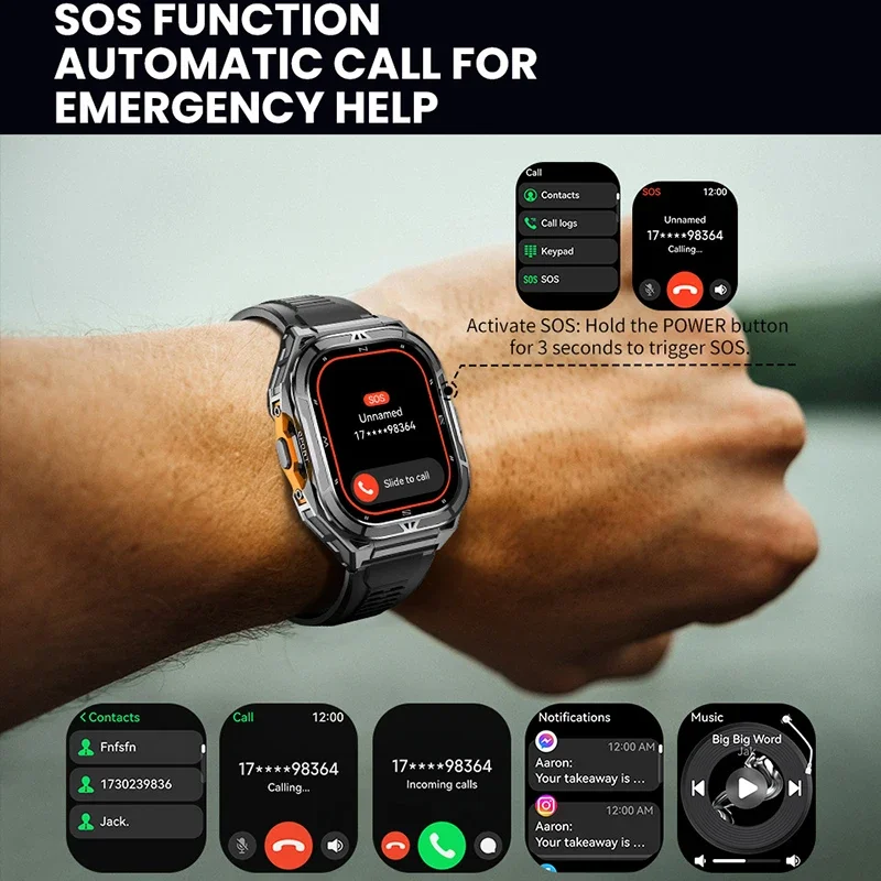 Luksusowy smartwatch AMOLED z  – Luxury Watch In The World recenzja i cena
